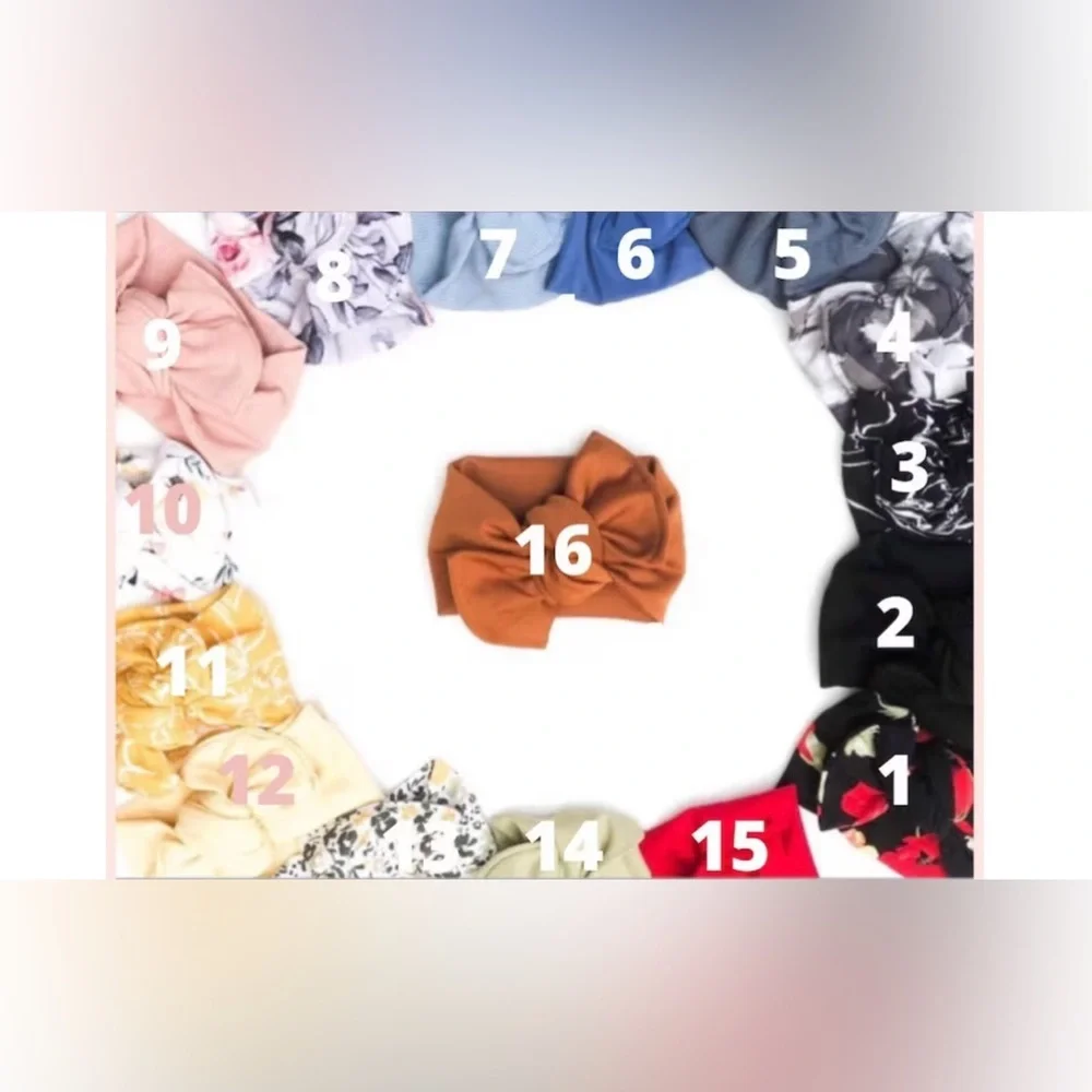 NWT/NIP Baby & Kids Chunky Bow Headbands | Mommy & Me Options